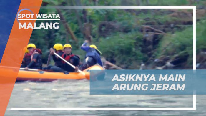 Memacu Adrenalin Bermain Arung Jeram di Kota Malang