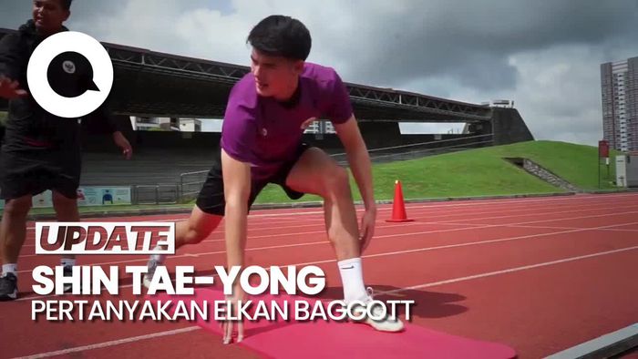Jawaban Shin Tae-yong soal Sikap Elkan Baggot Absen Bela Timnas
