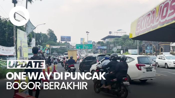 One Way ke Jakarta Berakhir, Arus Lalin Menuju Puncak Kembali Ramai