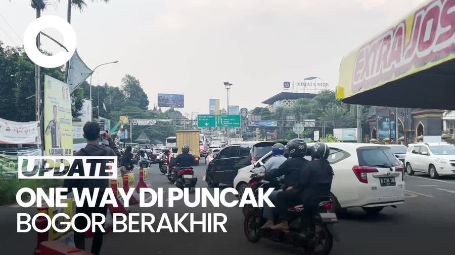 One Way ke Jakarta Berakhir, Arus Lalin Menuju Puncak Kembali Ramai