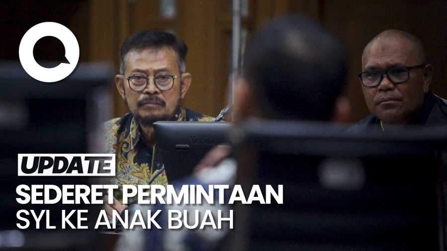  Macam-macam Permintaan SYL yang Dibebankan ke Anak Buah