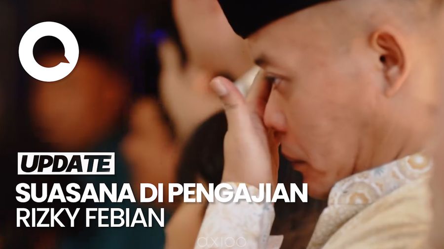 Potret Sule yang Begitu Terharu di Pengajian Rizky Febian