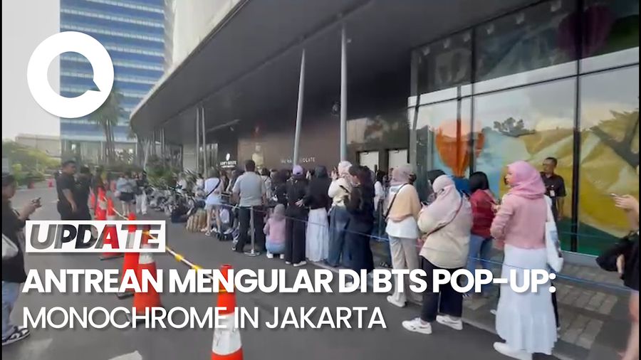Resmi Dibuka! BTS POP-UP: MONOCHROME IN JAKARTA Diserbu ARMY
