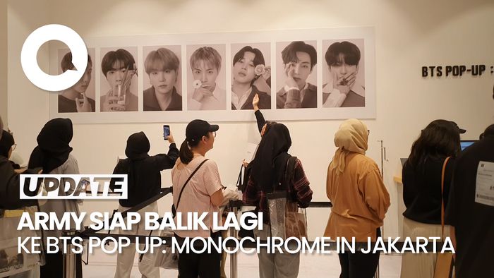 Respons ARMY soal BTS POP-UP: MONOCHROME IN JAKARTA: Mau Balik Lagi!