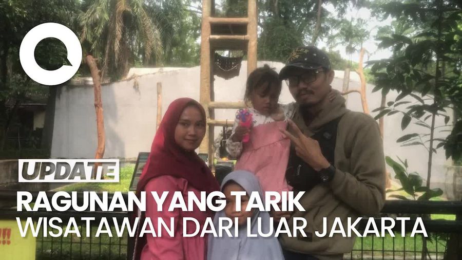 Jauh-jauh dari Pandeglang ke Ragunan Demi Kenalkan Anak dengan Satwa