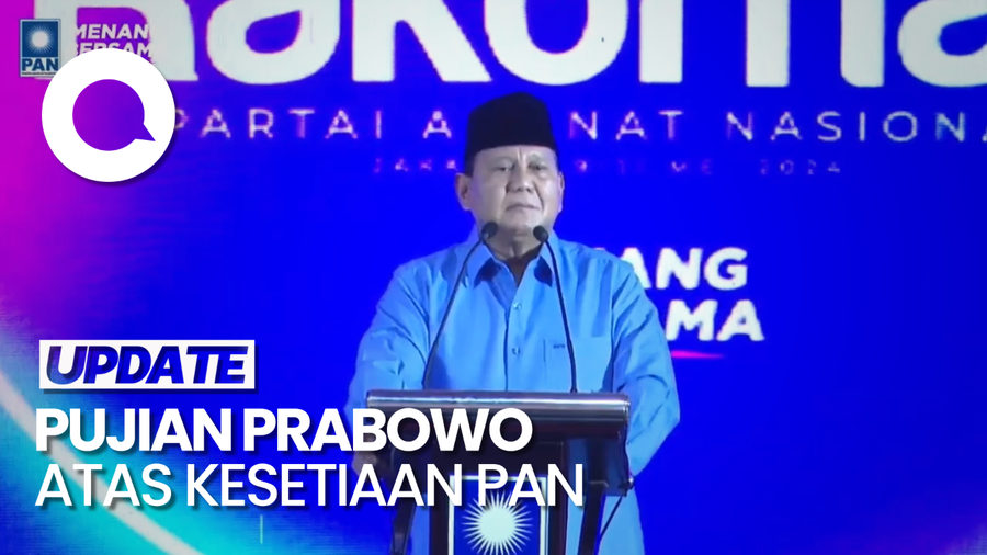 15 Tahun Didukung PAN, Prabowo: Kesetiaan Harus Dibalas Kesetiaan