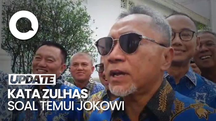 Temui Jokowi di Istana, Zulhas Bantah Bahas Kursi Kabinet