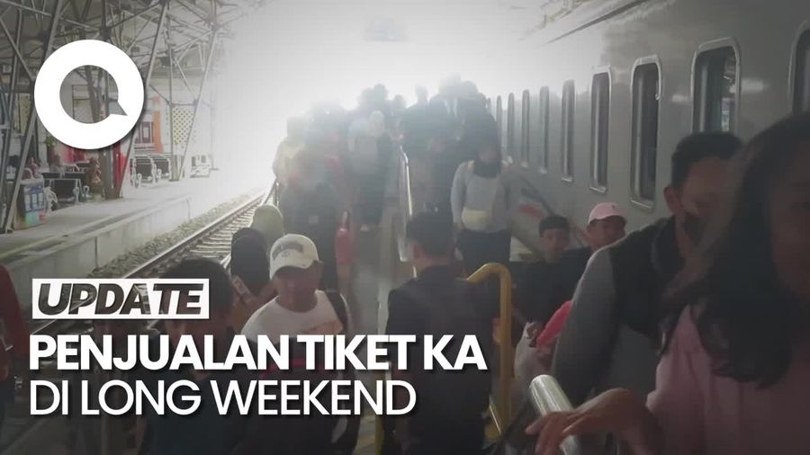 Masuk Long Weekend, 93 Persen Tiket KA ke Yogyakarta Telah Terjual