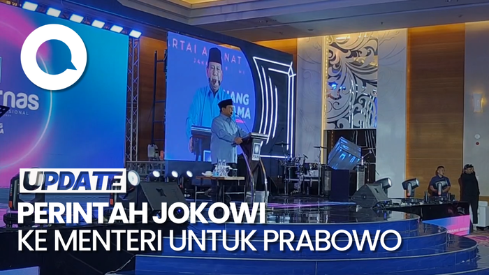 Cerita Prabowo Diberi Data oleh Semua Menteri Atas Perintah Jokowi