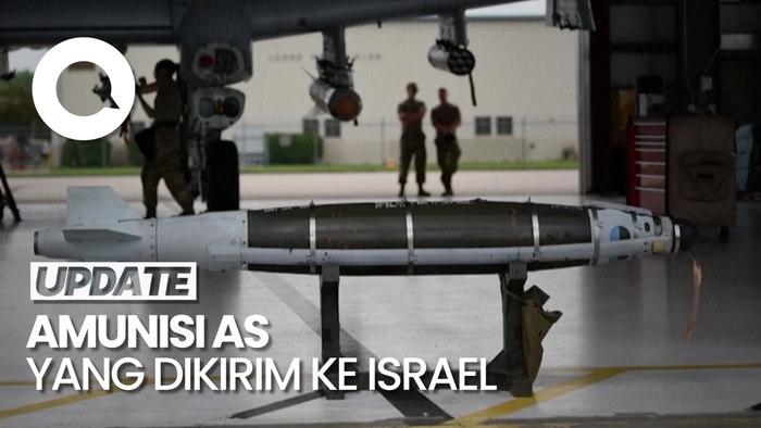 Ini Bentuk Amunisi AS yang Disetop Kirim ke Israel