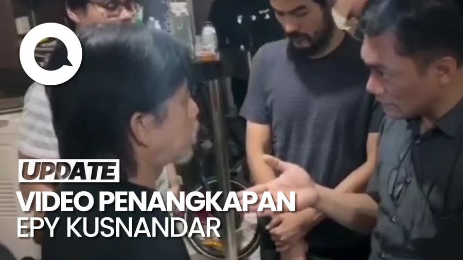 Detik-detik Epy Kusnandar Ditangkap Terkait Kasus Narkoba