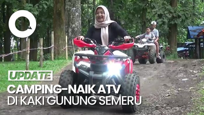 Keseruan Wisata Kapas Ijo di Kaki Gunung Semeru