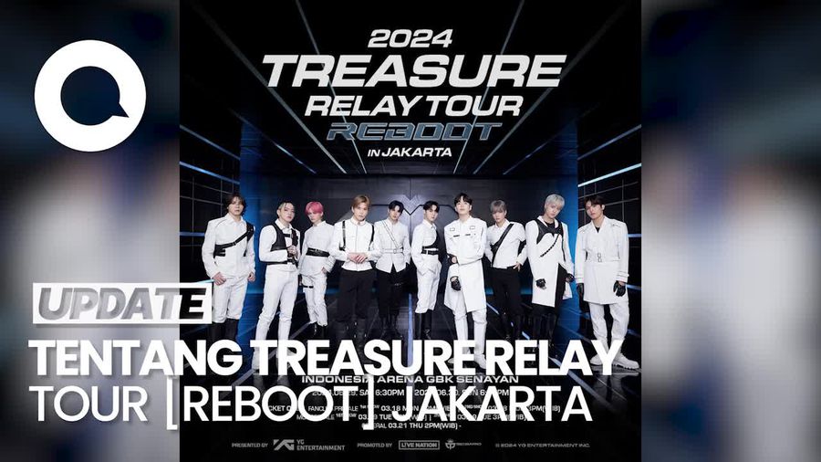 Serba-serbi Konser TREASURE RELAY TOUR [REBOOT] di Jakarta