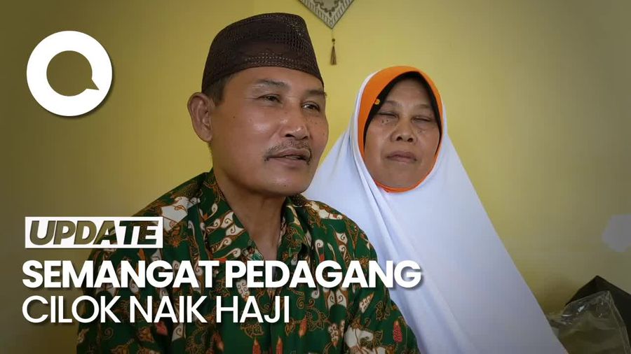 Jualan Cilok Selama 32 Tahun, Pasutri di Trenggalek Ini Akhirnya Naik Haji