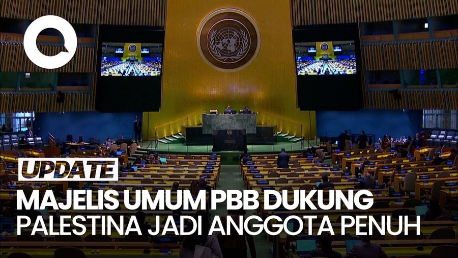 143 Negara Dukung Upaya Palestina Jadi Anggota Penuh PBB