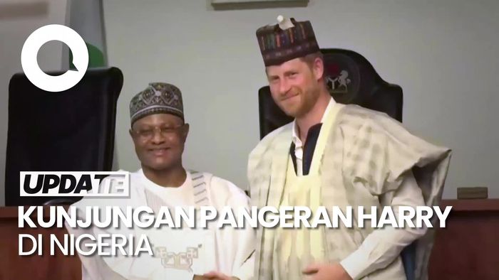 Reaksi Pangeran Harry saat Diberikan Foto Putri Diana Ketika ke Nigeria