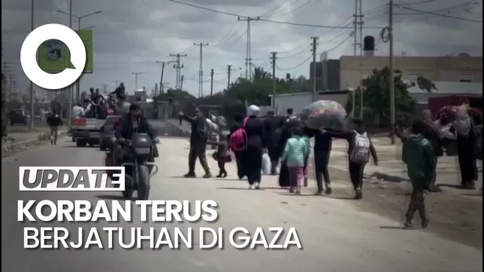 Korban Tewas di Gaza Akibat Serangan Israel Hampir 35 Ribu