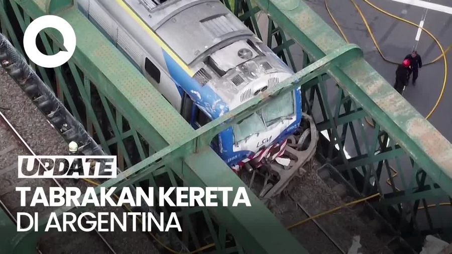 Kecelakaan Kereta Api di Argentina, 90 Orang Luka-luka