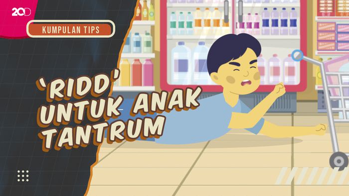 KuTips: Pakai Metode RIDD untuk Atasi Anak Tantrum