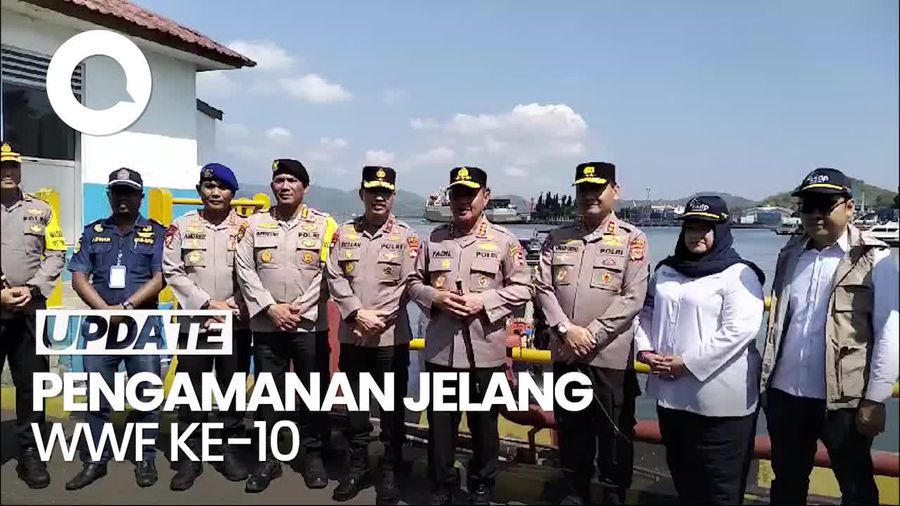 Jelang WWF di Bali, Kabaharkam Cek Alur Keamanan Pelabuhan di Lombok