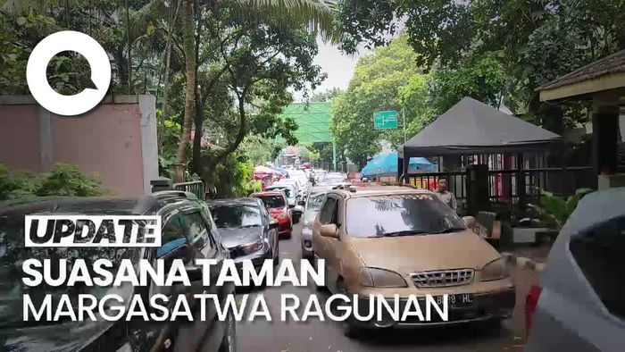 25.000 Pengunjung Datangi Taman Margasatwa Ragunan Hingga Siang Ini
