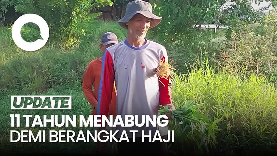 Mimpi Usman Berangkat Haji dari Hasil Tani Jadi Kenyataan