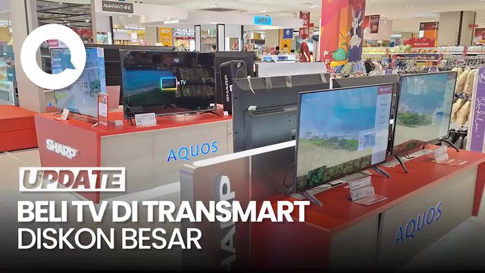 Angkut! TV UHD 86 Inch Diskon 6 Jutaan di Transmart Full Day Sale