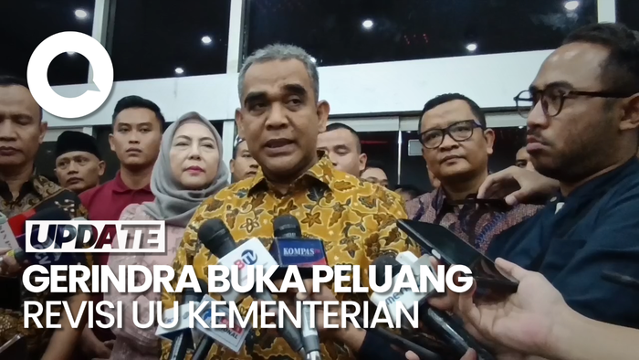Gerindra soal Revisi UU Kementerian: Setiap Presiden Punya Tantangan Berbeda