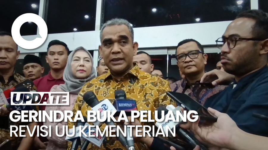 Gerindra soal Revisi UU Kementerian: Setiap Presiden Punya Tantangan Berbeda