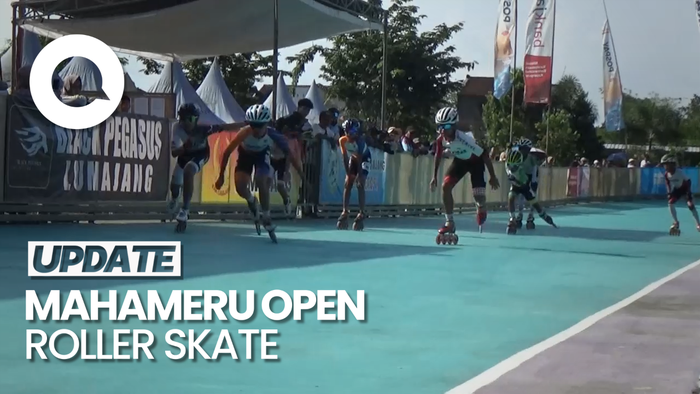 Intip Keseruan Kejurnas Sepatu Roda Mahameru Open Roller Skate di Lumajang