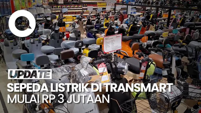 Beli Sepeda Listrik di Transmart Murah Banget!