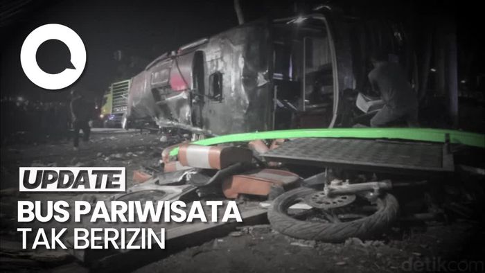 Kata Sandiaga soal Bus Pariwisata Yang Terguling di Subang Tak Berizin