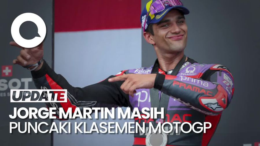 Klasemen MotoGP 2024: Martin Teratas, Bagnaia Kedua