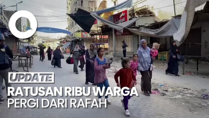 300.000 Warga Palestina Tinggalkan Rafah di Tengah Gempuran Israel