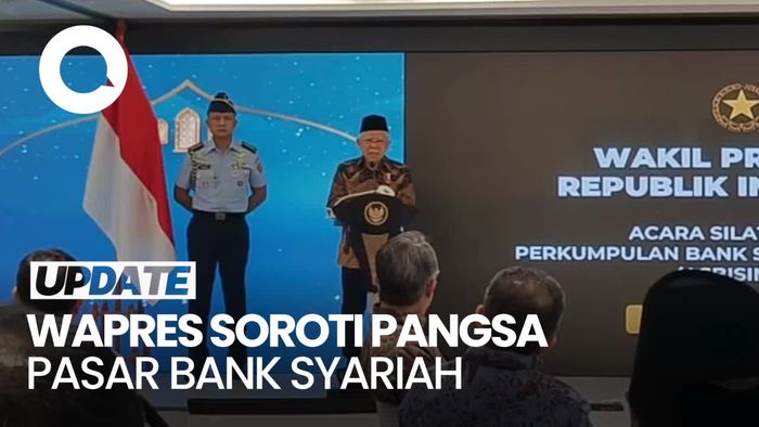 Wapres: Bank Syariah Banyak Setannya, Makanya Pangsa Pasarnya Masih 10%