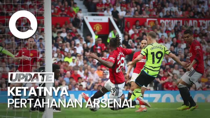 Gol Trossard Bawa Arsenal Ungguli MU 1-0