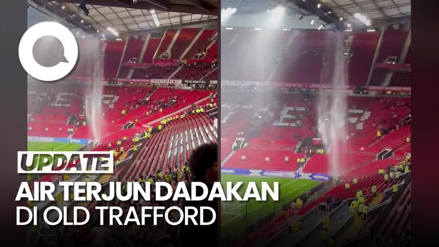 Habis MU Dihajar Arsenal, Terbitlah Air Terjun di Old Trafford