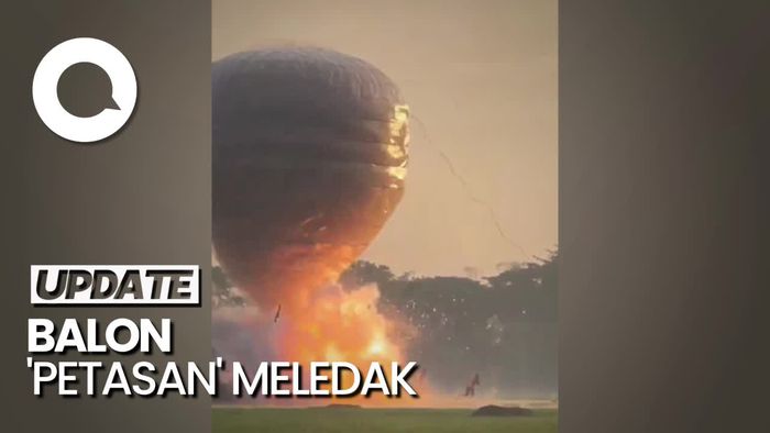Balon Udara Berekor Petasan Meledak di Ponorogo, 4 Remaja Terluka