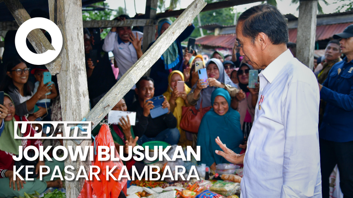 Jokowi Senang Temui Harga Beras Rp 12.600/kg di Muna Barat