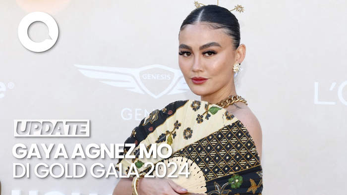  Pesona Agnez Mo yang Tampil Berbatik di Gold Gala 2024
