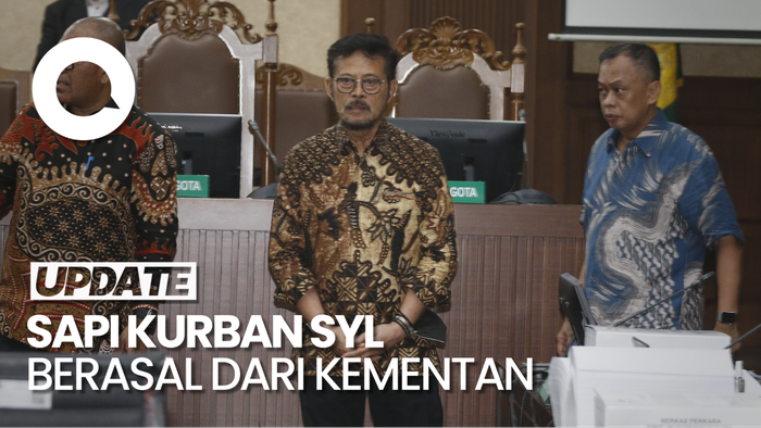 SYL Kurban 12 Ekor Sapi Senilai Rp 360 Juta Pakai Anggaran Kementan