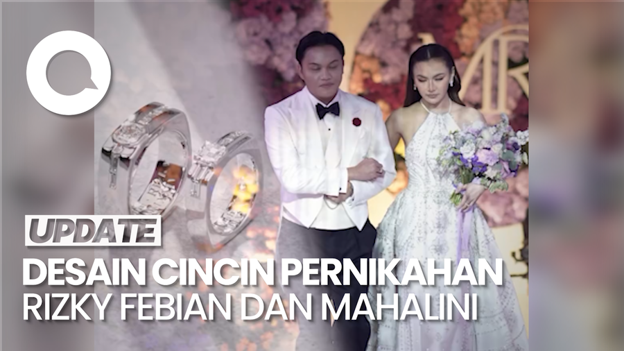 Soal Cincin Pernikahan Rizky Febian dan Mahalini yang Curi Perhatian