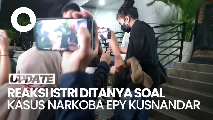 Karina Ranau yang Tetap Bungkam saat Ditanyai soal Epy Kusnandar
