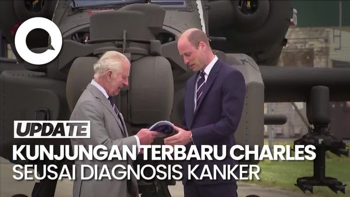 Raja Charles Serahkan Jabatan Militer ke Pangeran William