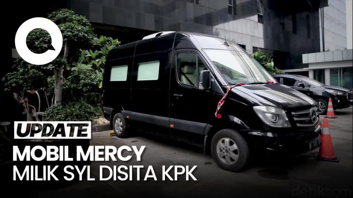 Penampakan Mercy Sprinter yang Disembunyikan SYL Terkait Kasus TPPU