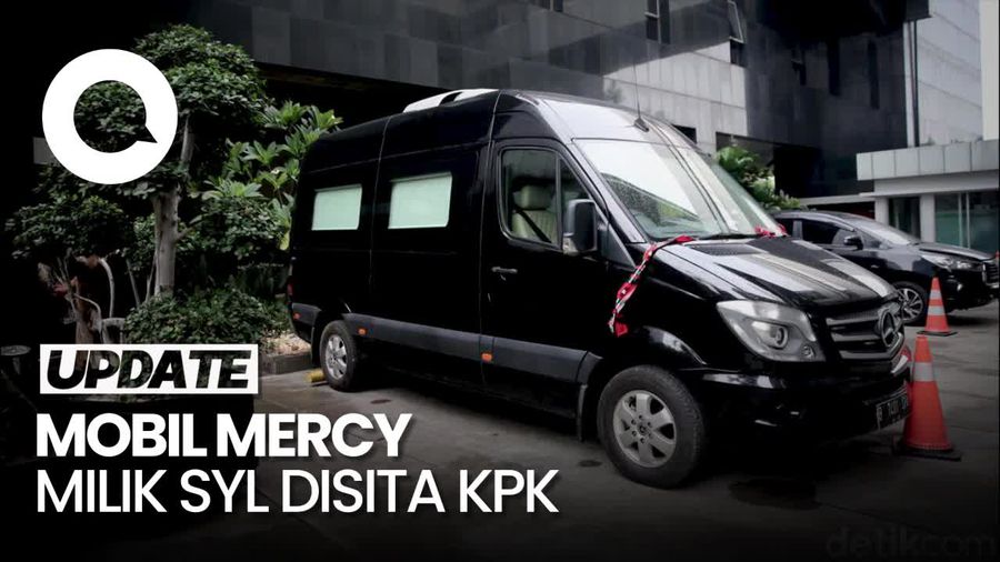 Penampakan Mercy Sprinter yang Disembunyikan SYL Terkait Kasus TPPU