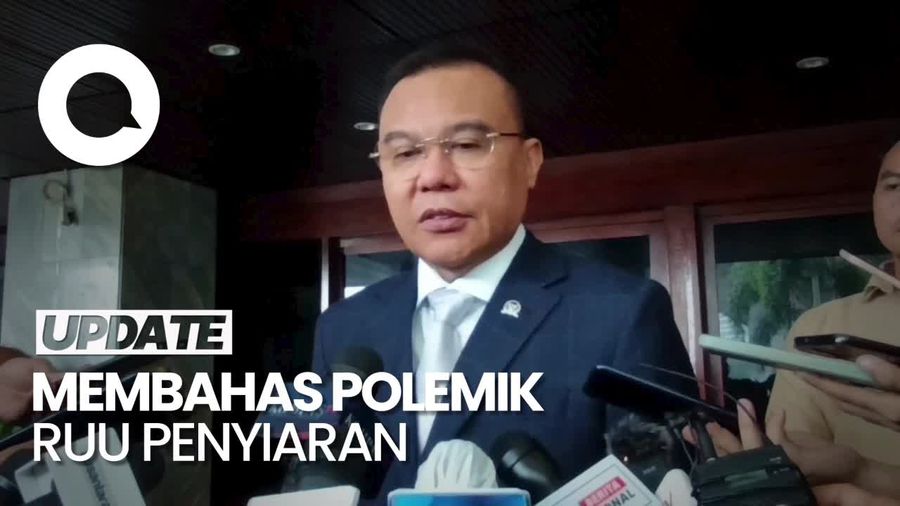 Ramai soal RUU Penyiaran, DPR Minta Waktu Konsultasi-Masukan dari Media