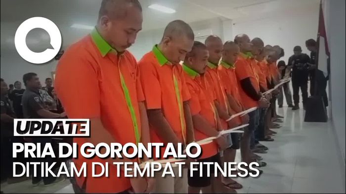 Pria di Gorontalo Ditikam di Tempat Fitness, 12 Orang Jadi Tersangka