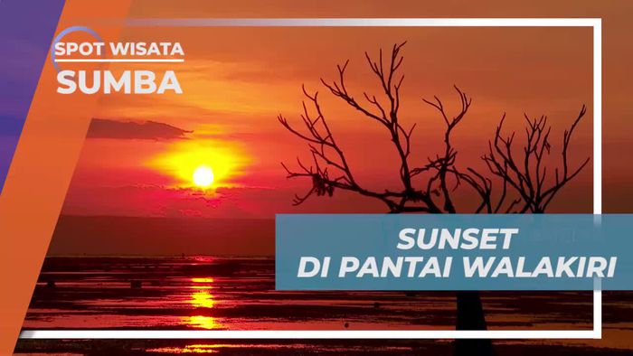 Menikmati Panorama Indah Sunset di Pantai Walakiri Sumba