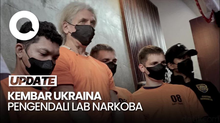Tampang Si Kembar Ukraina, Peracik-Pengendali Laboratorium Narkoba di Bali